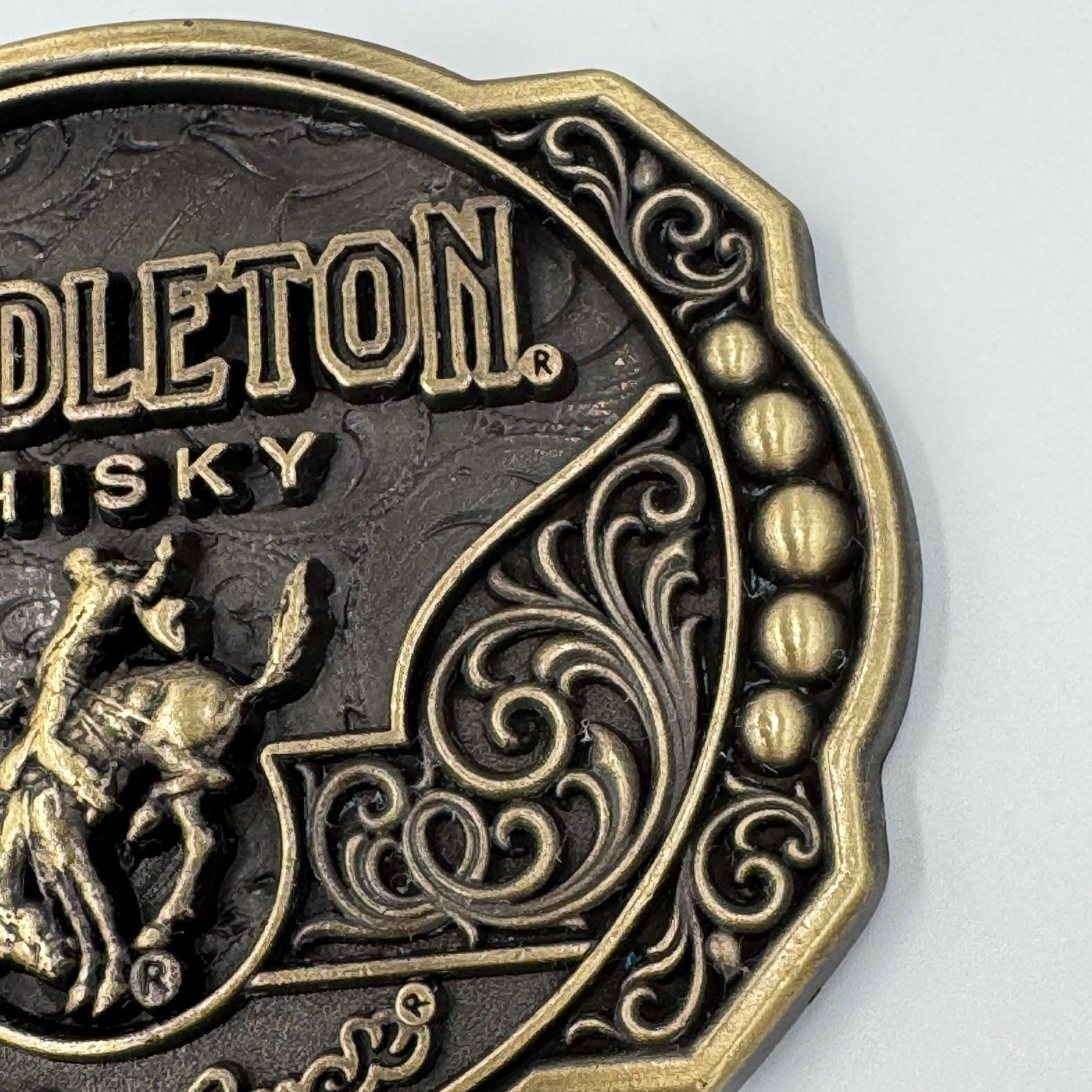 Montana Silversmiths Pendleton Whisky 2024 Edition Belt Buckle Let&rsquo;er Buck