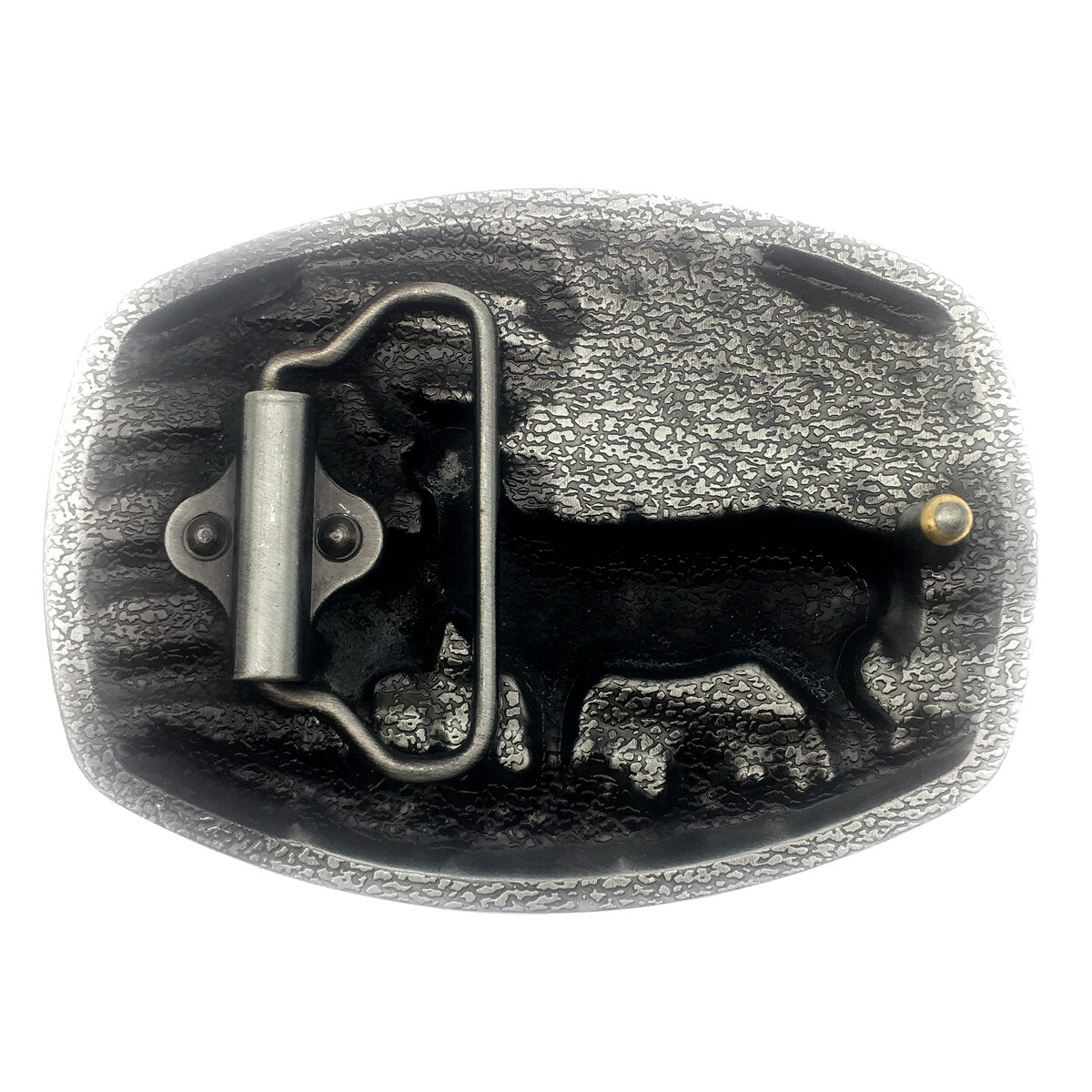 Animal Deer Belt Buckle Western Cowboy Native American Motorcyclist (DER-08-S)