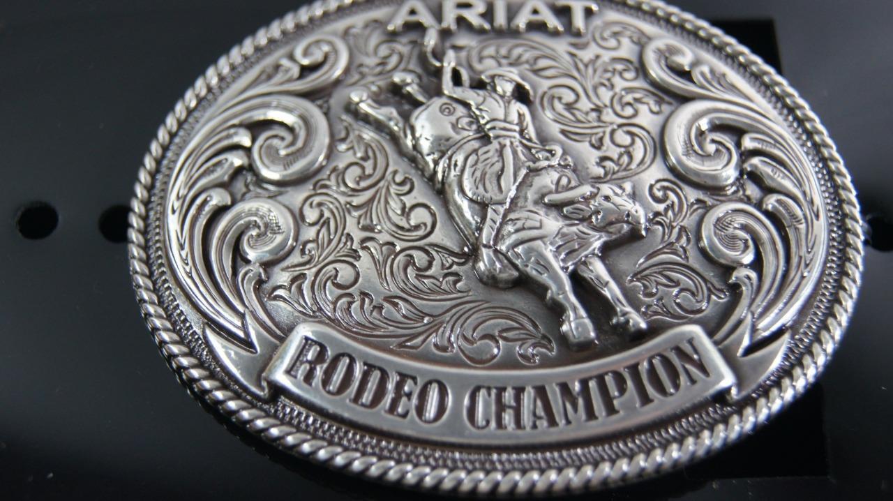 Ariat Youth Western Belt Buckle Bull Rider Rodeo Campion kids A36000