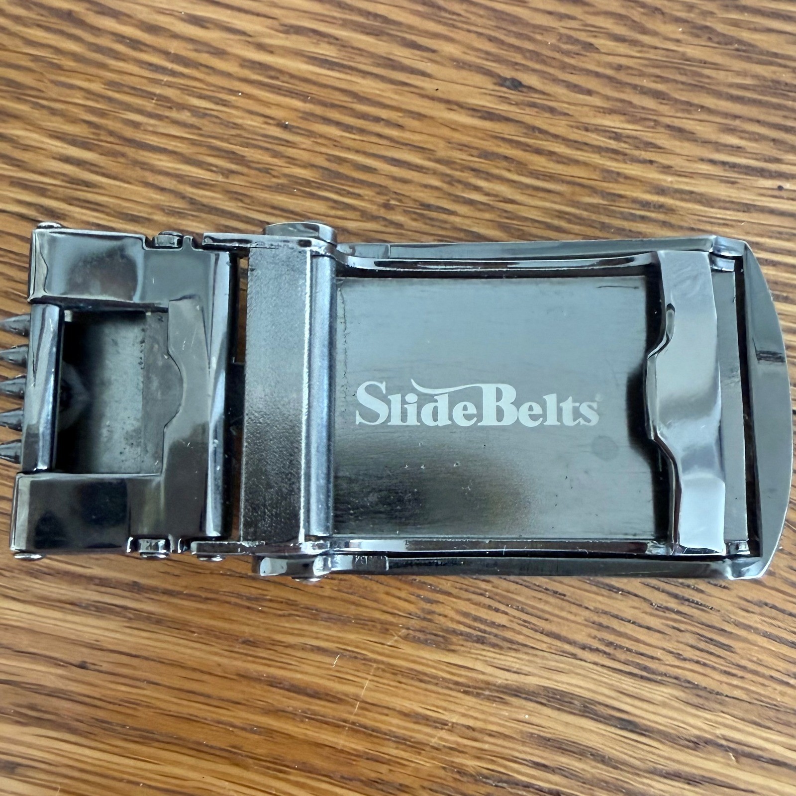 SlideBelt Authentic Ratchet Belt Buckle Gunmetal Finish