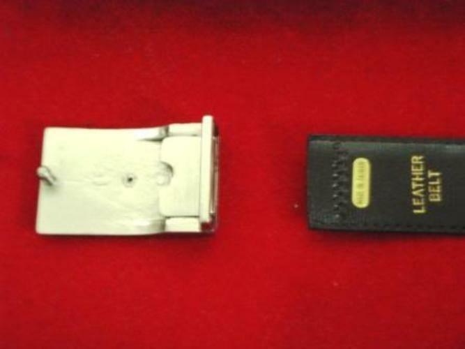 Set of 2 Buckles AX Design for Reversible Belt