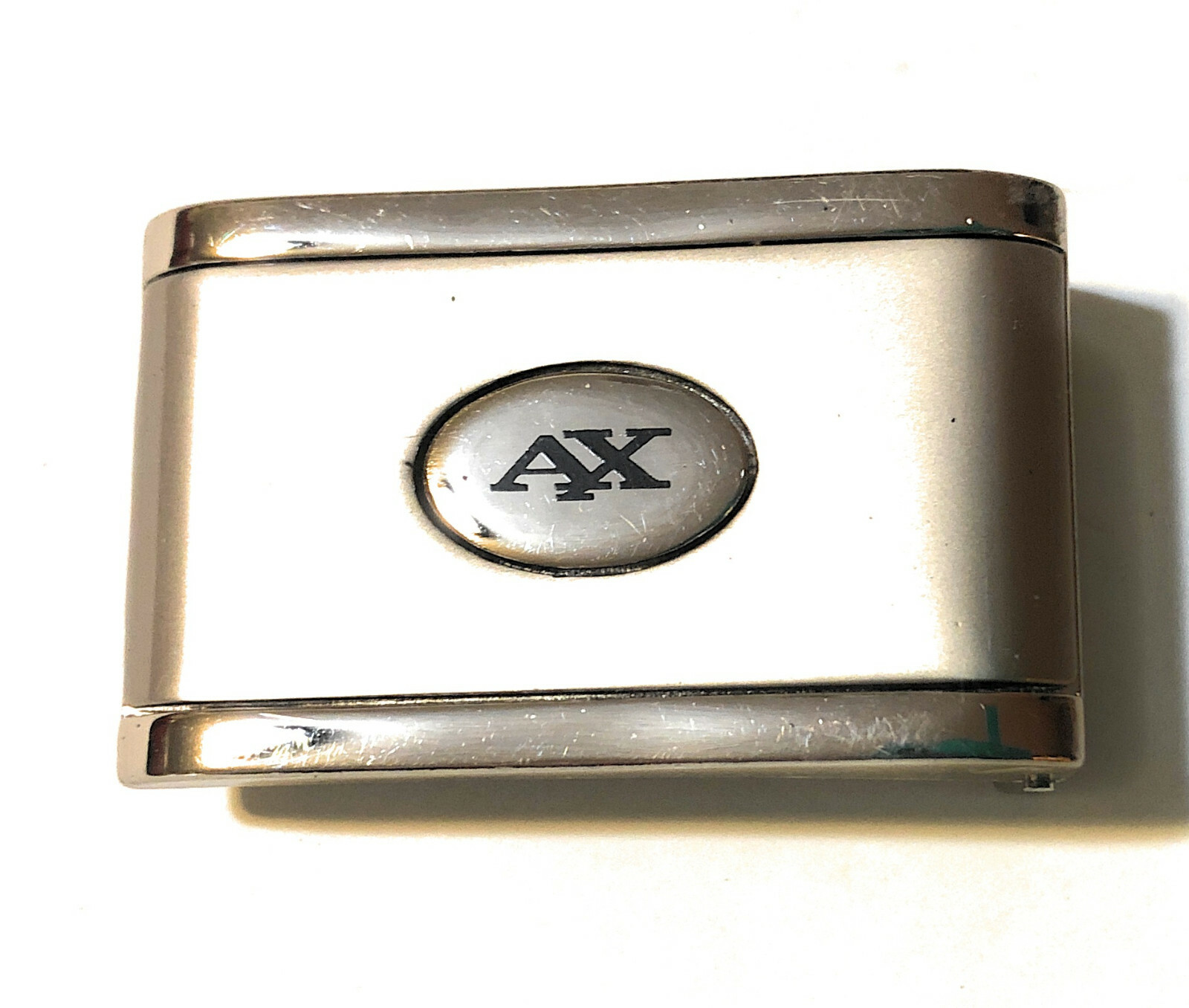 Set of 2 Buckles AX Design for Reversible Belt