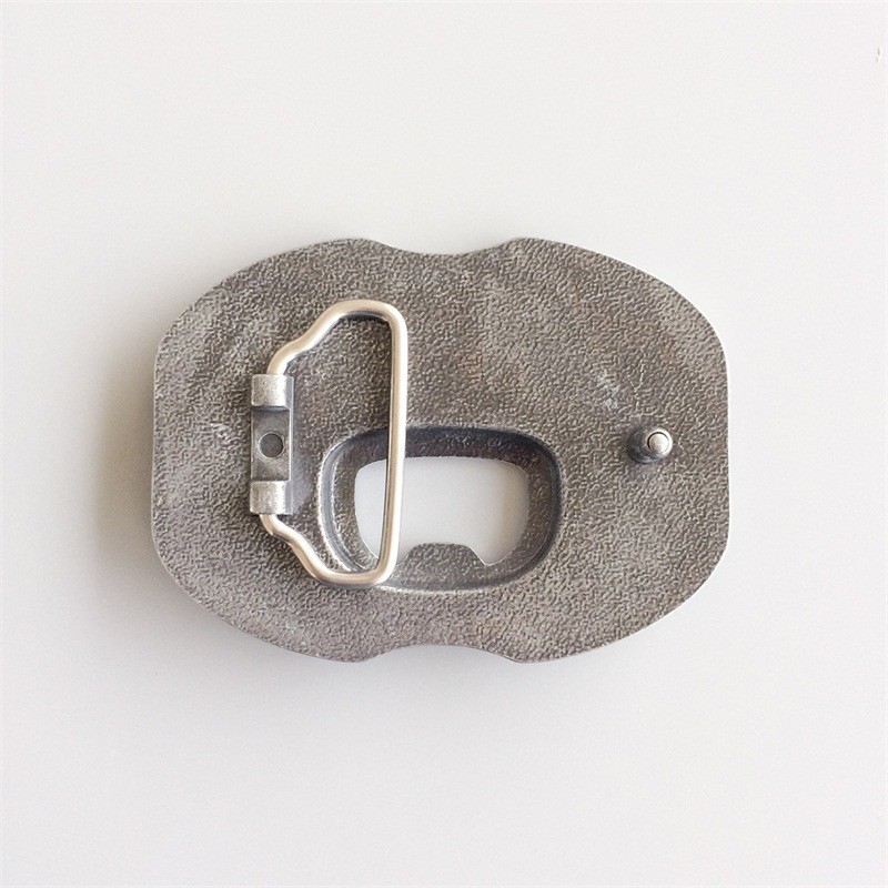 Antique Silver Vintage Style Bottle Opener Belt Buckle also Stock in the US