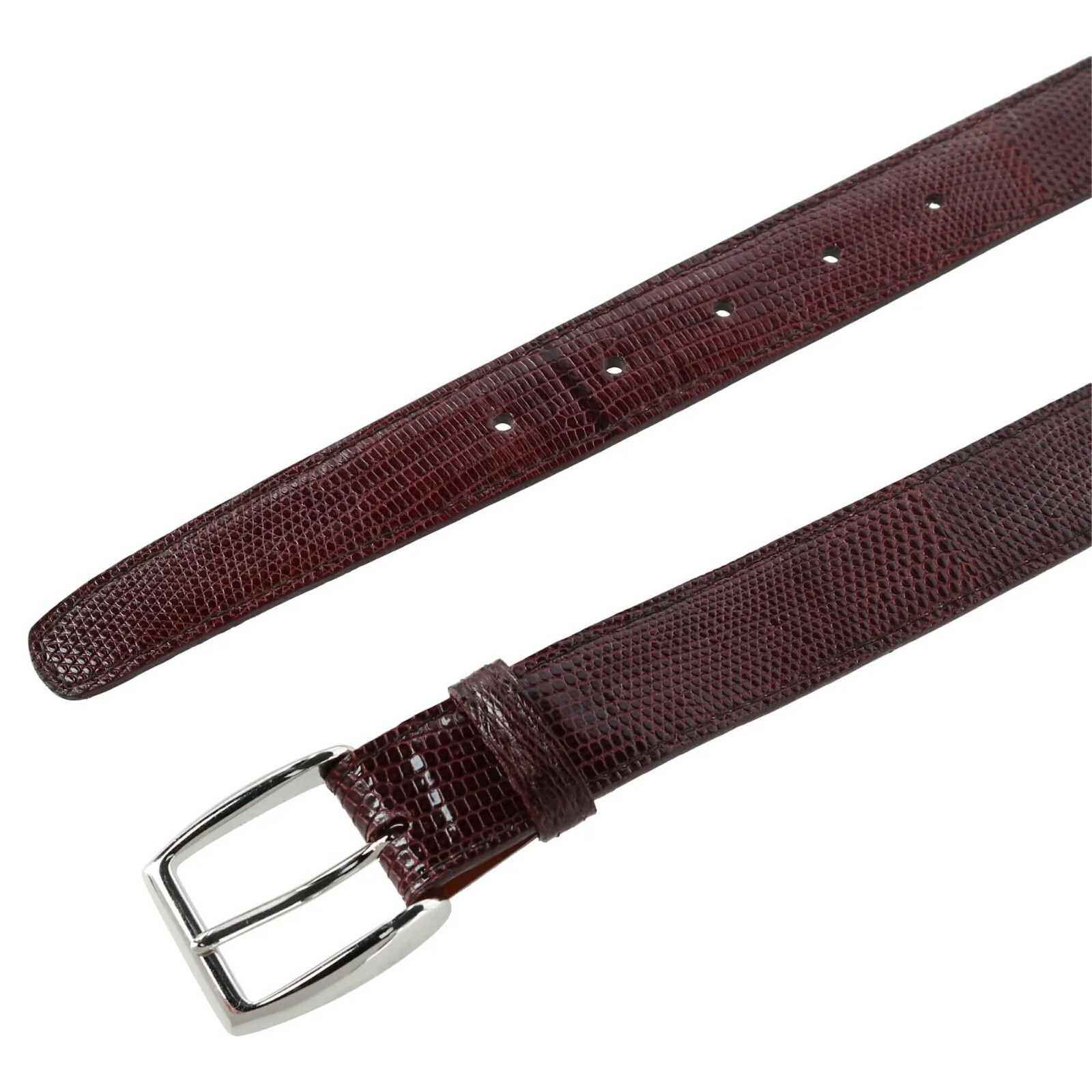 Brand New Windsor 30mm Genuine Lizard Belt 36 (Two Interchangeable Buckle Set) 