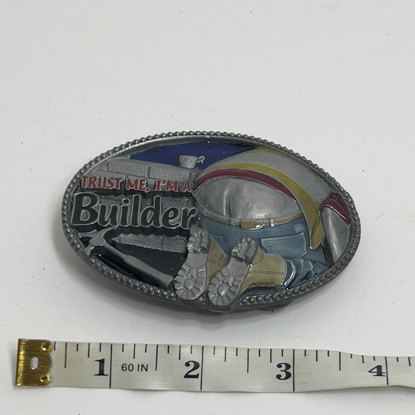 Dragon Designs 2012 Trust Me I’m A Builder Belt Buckle