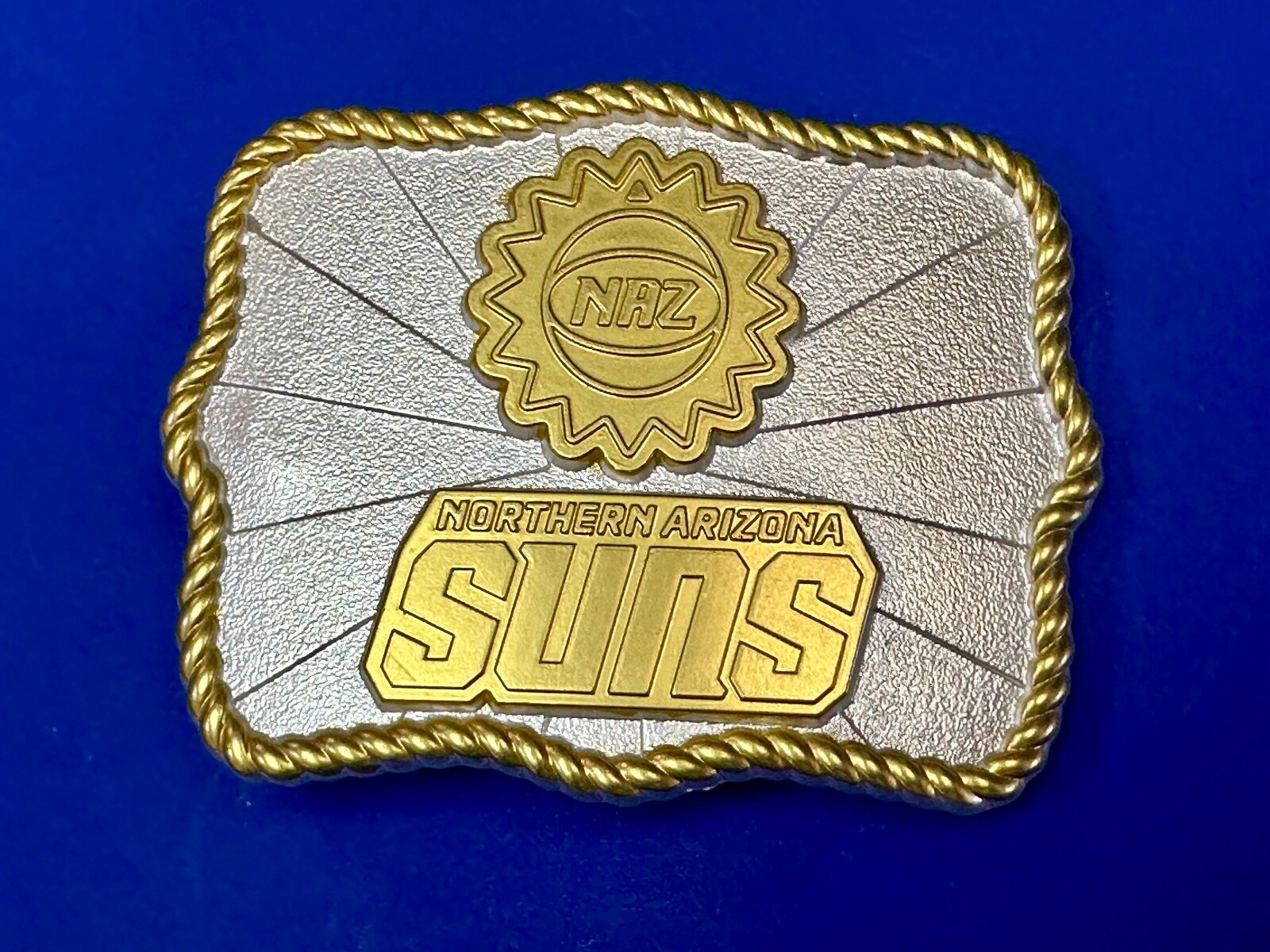 Northern Arizona Suns Naz Nba G League Basketball Nos In Wrap Belt Buckle