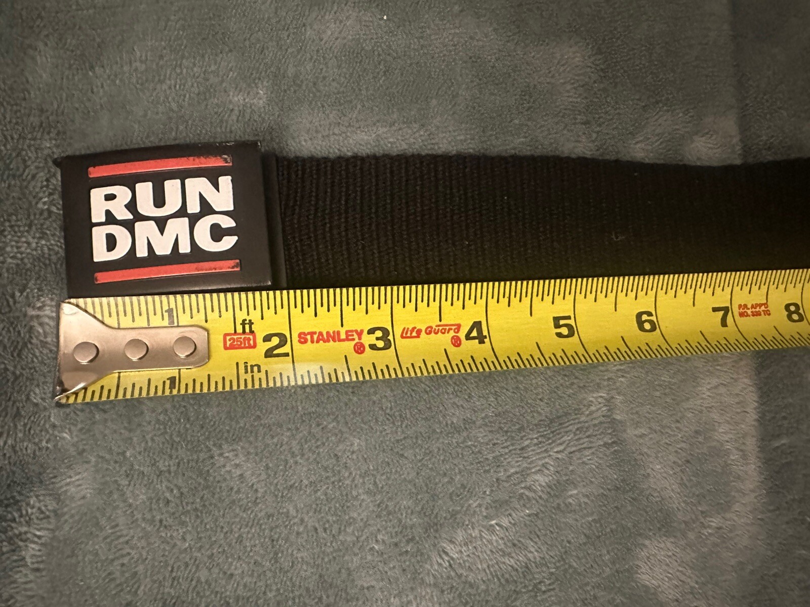 Run DMC 2015 Authentic Belt Buckle With Removable Buckle to Change Belt or Color