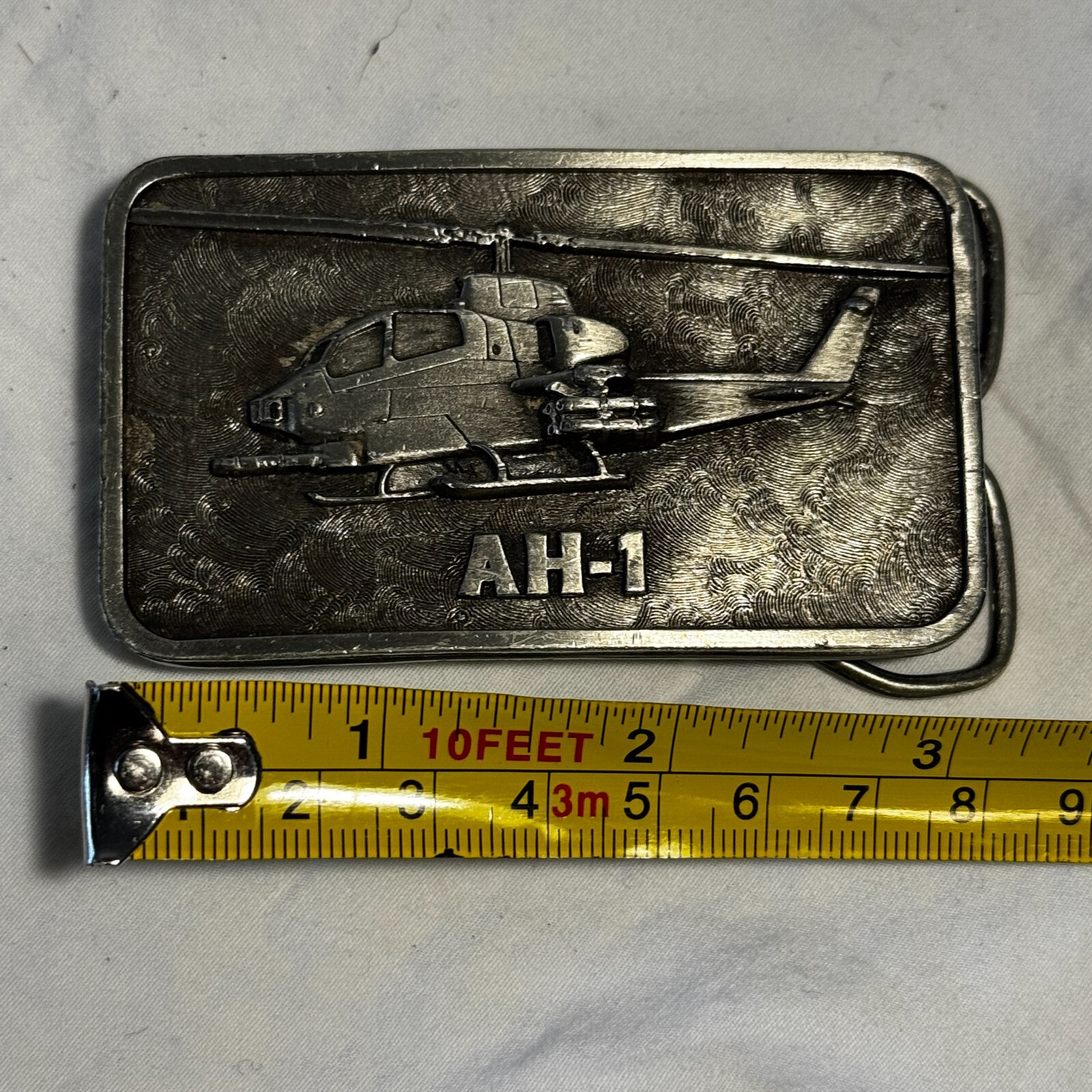The Buckle Connection AH-1 Cobra Attack Hellicopter Belt Buckle