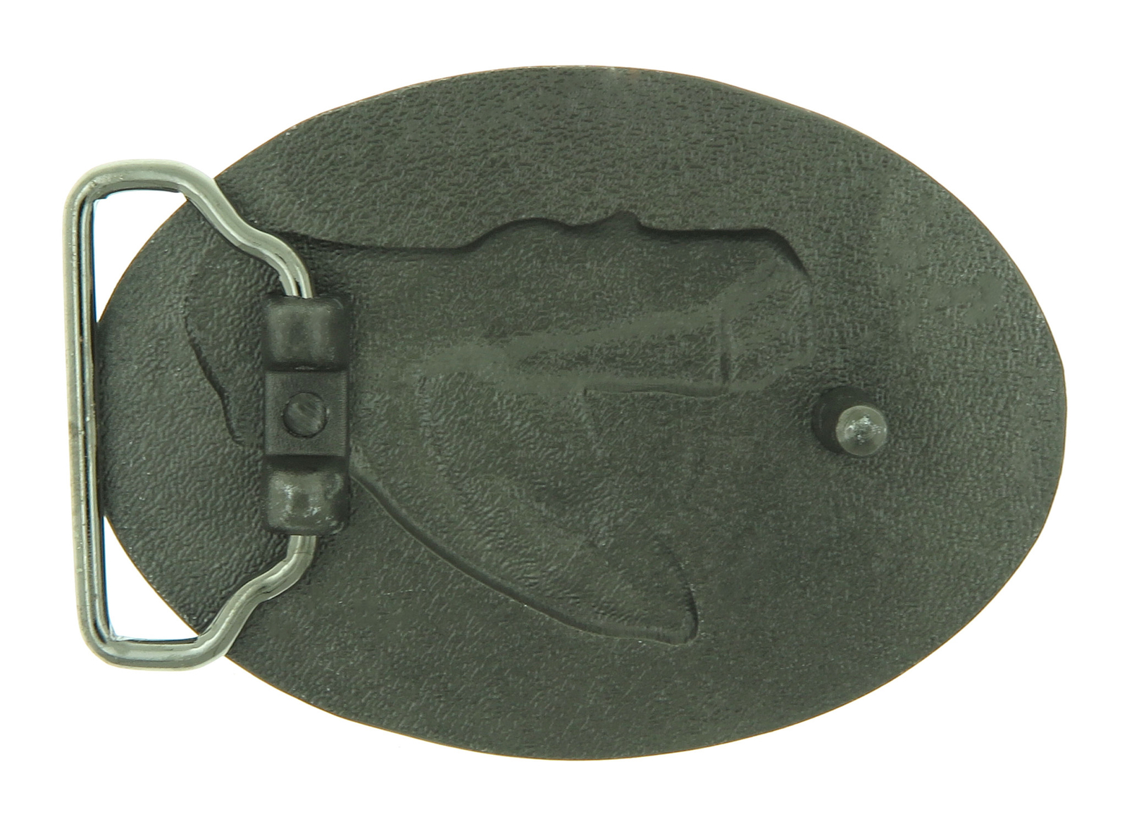 Snake Western Black Enamel Belt Buckle