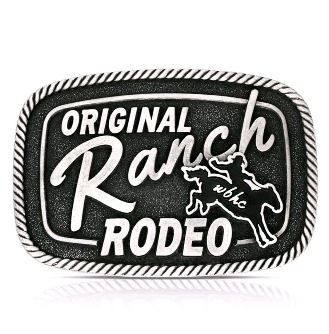 Montana Silversmiths The Original Whiskey Bent Ranch Rodeo Belt Buckle NEW NIB