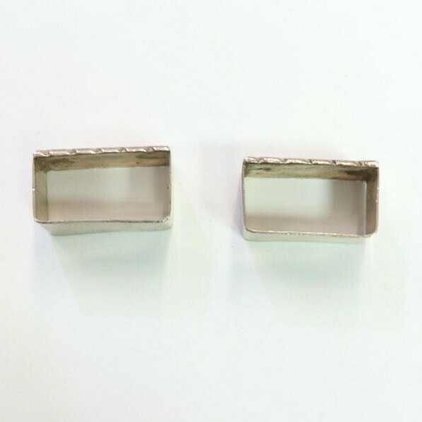 Hecho En Mexico Belt Buckle Set Sterling Silver 925 Flowers Glam fits 20mm Belt