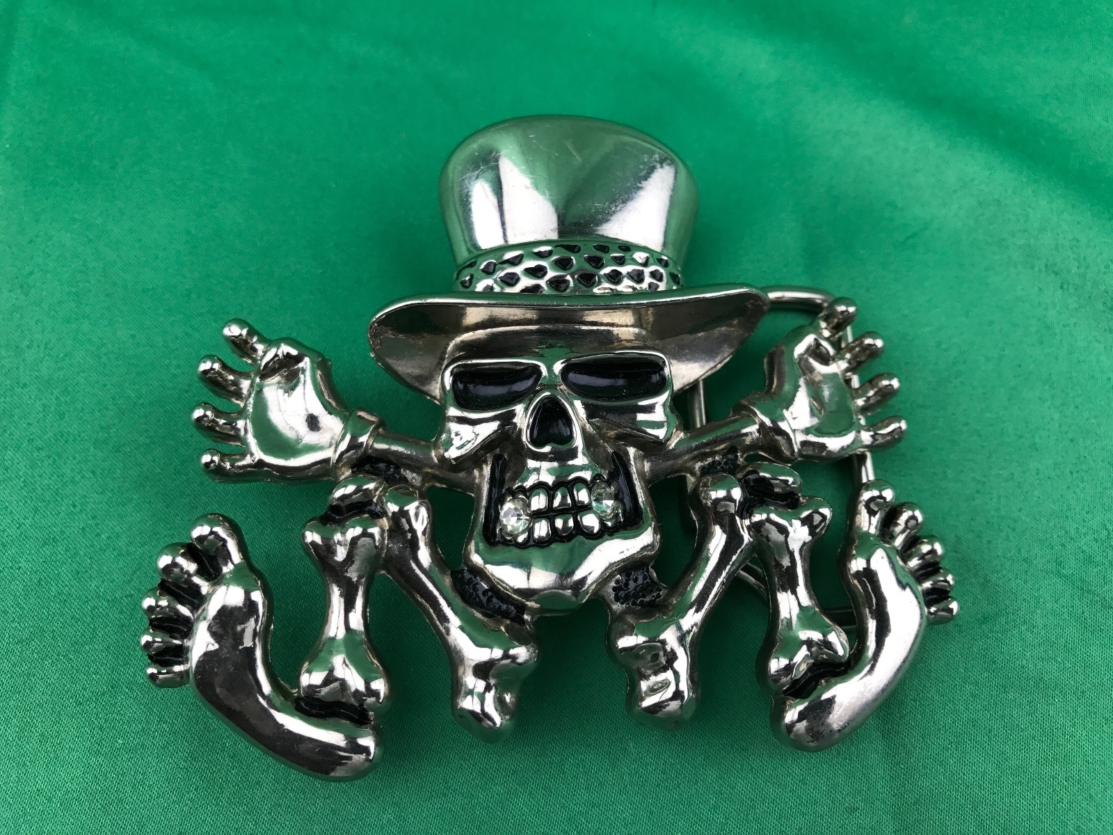 Skeleton Belt Buckle A332 Classico Italia