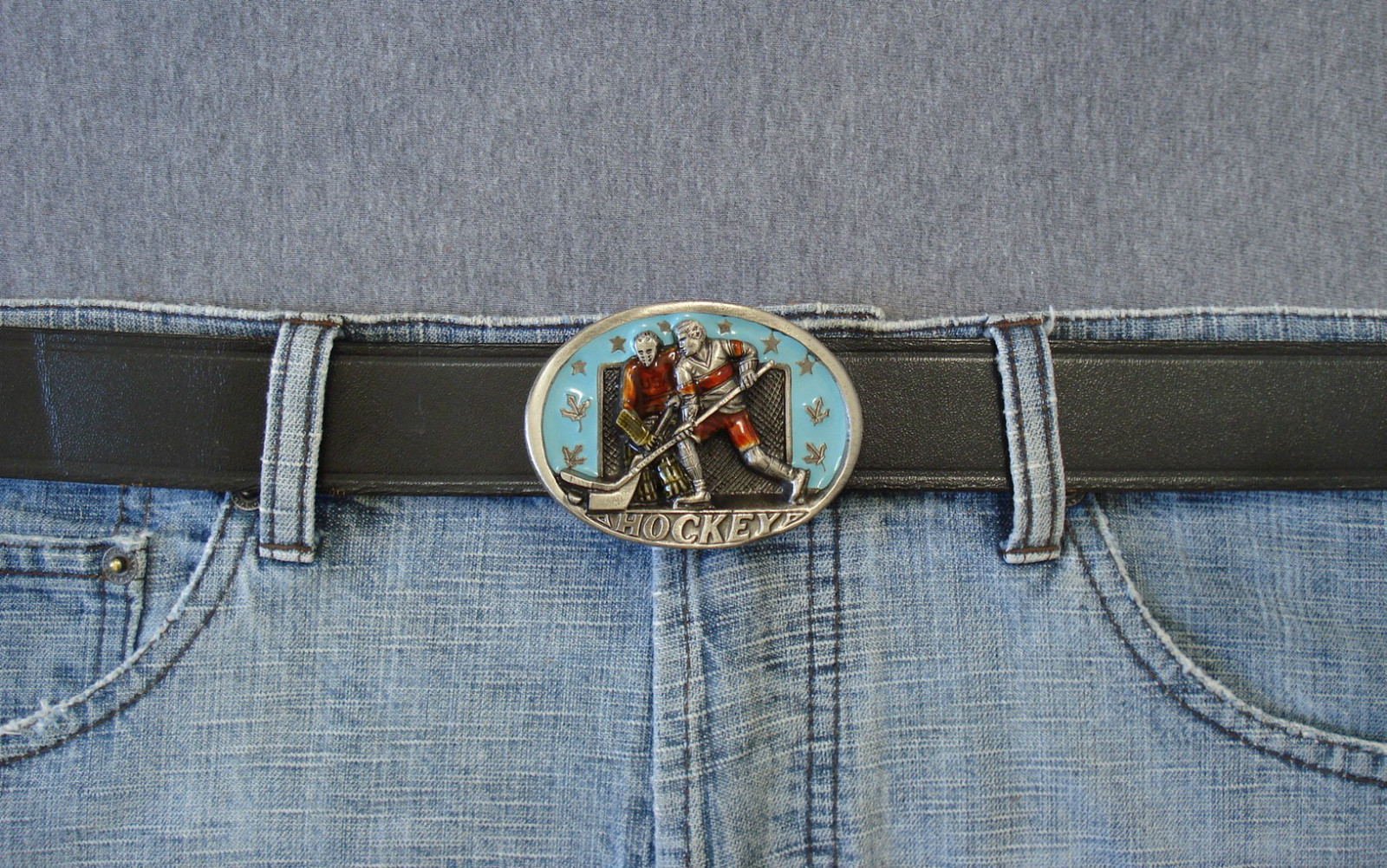 1982 Hockey The Great American Buckle Serial Number 1061