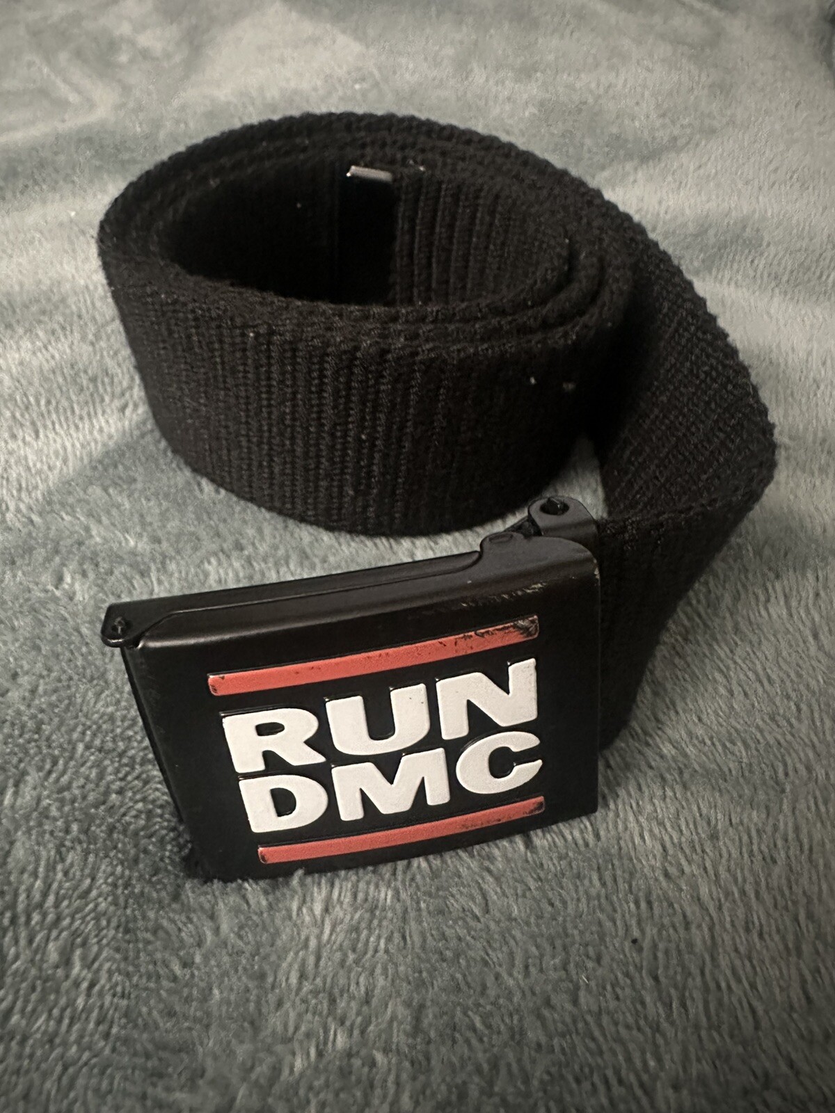 Run DMC 2015 Authentic Belt Buckle With Removable Buckle to Change Belt or Color