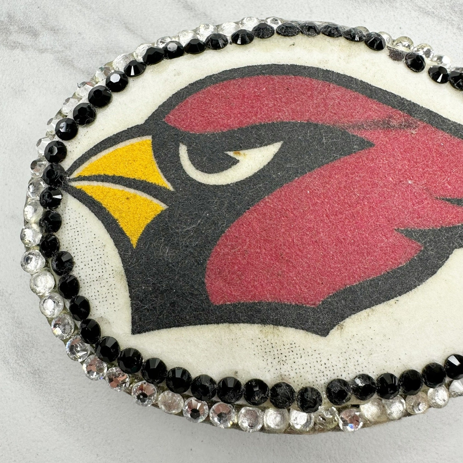 Arizona Cardinals Rhinestone Belt Buckle NFL Football Team Logo – 3.67&Prime;