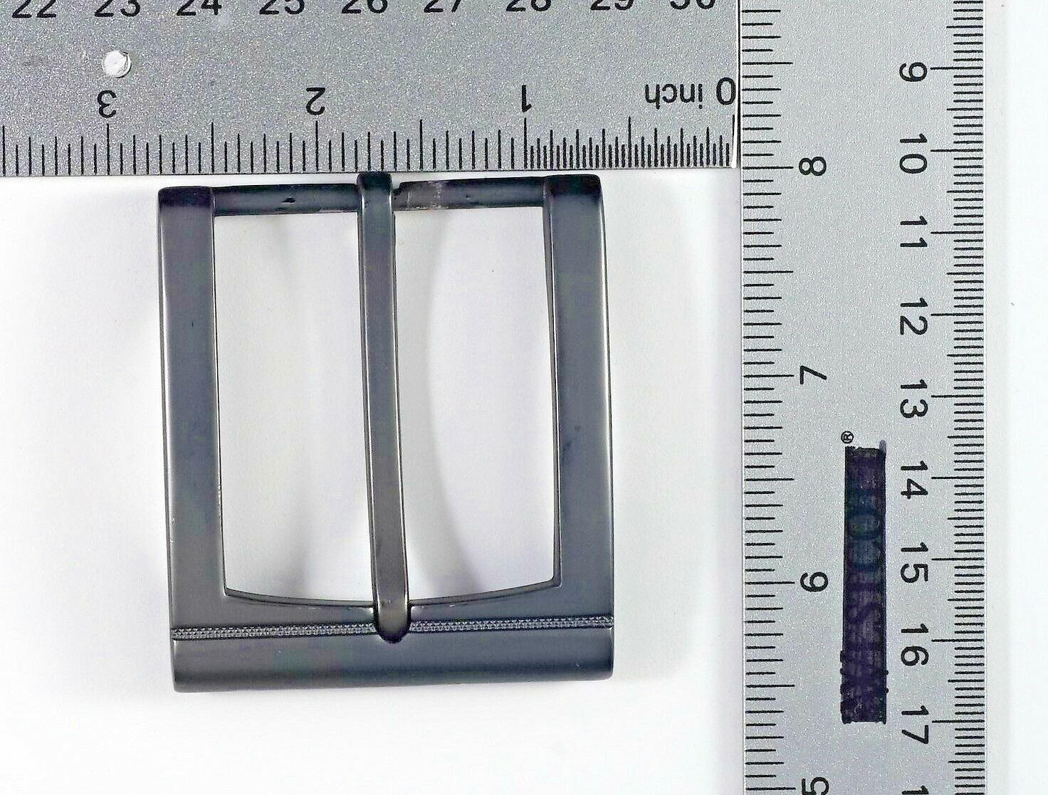 New 1 1/2&Prime;(38mm) durable pin (#T13) pin buckle gun-metal color US stock