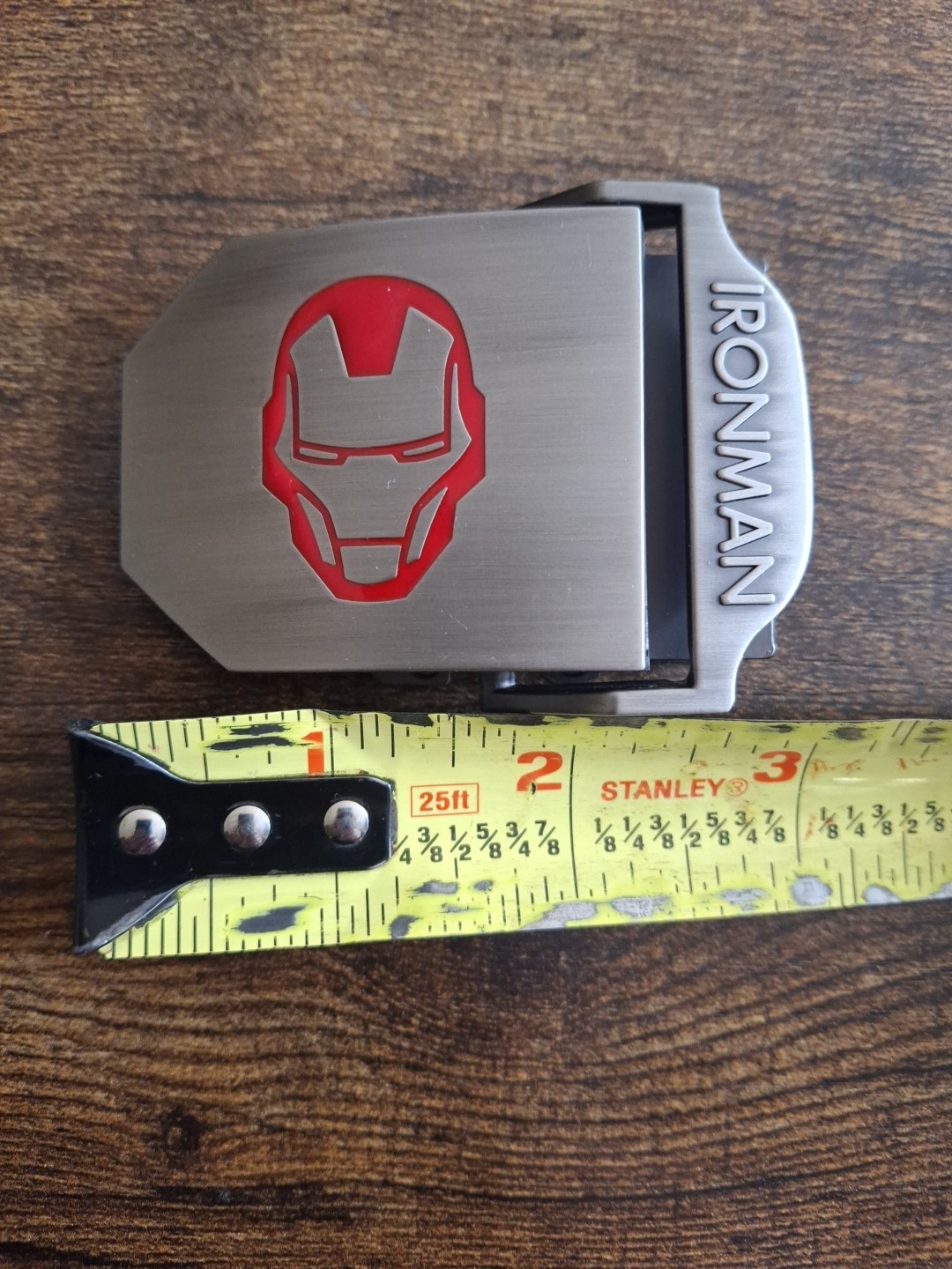 IRONMAN- Alloy Metal Belt Buckle – Marvel COMICS