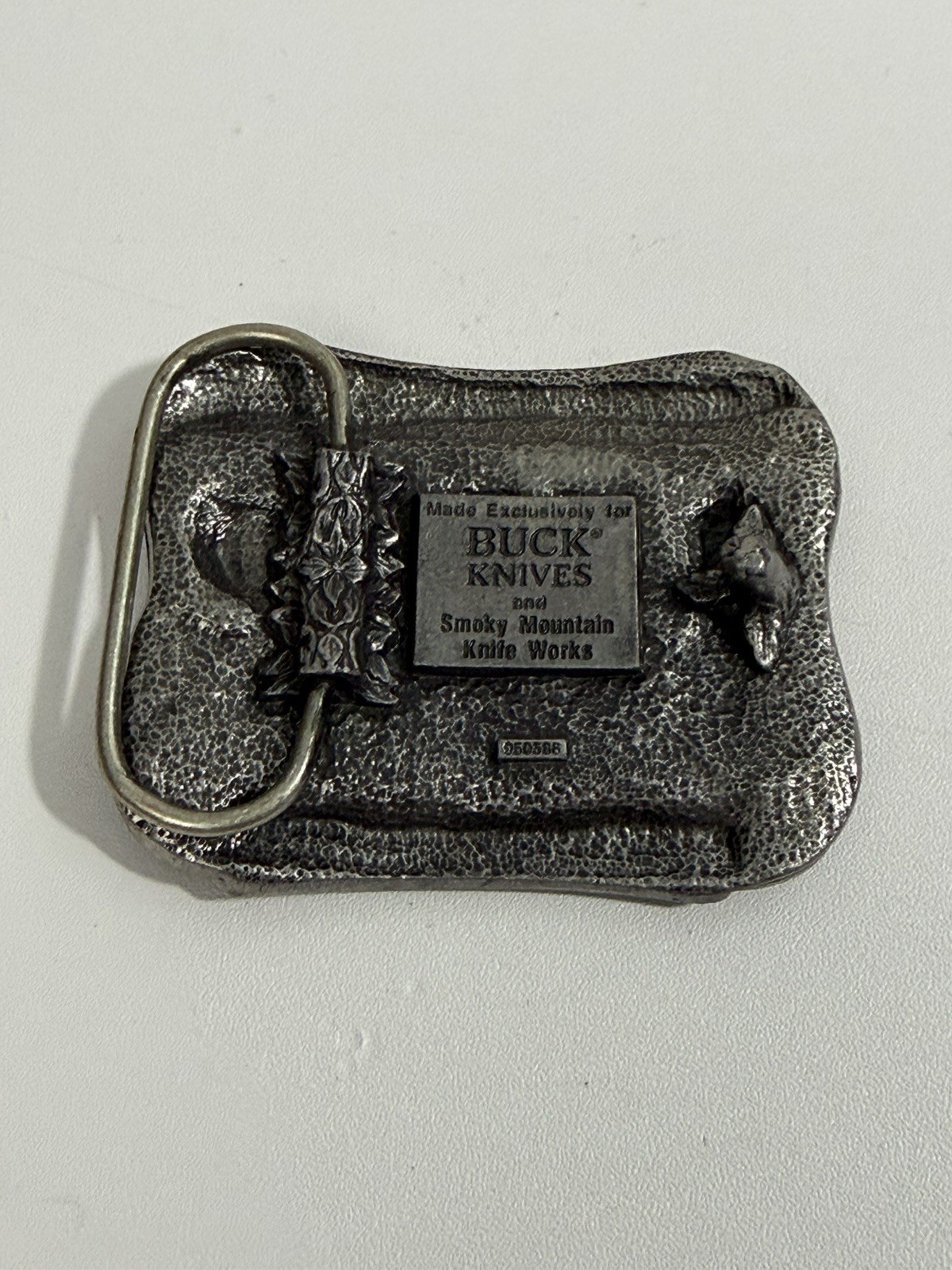 Vintage Buck Knives Belt Buckle Four Generations Of Knife Makers 950566