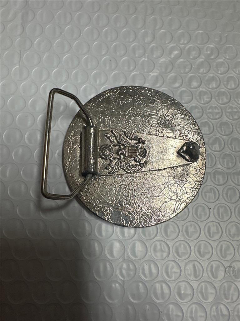 Vintage United States Of American Dollar Coin Belt Buckle