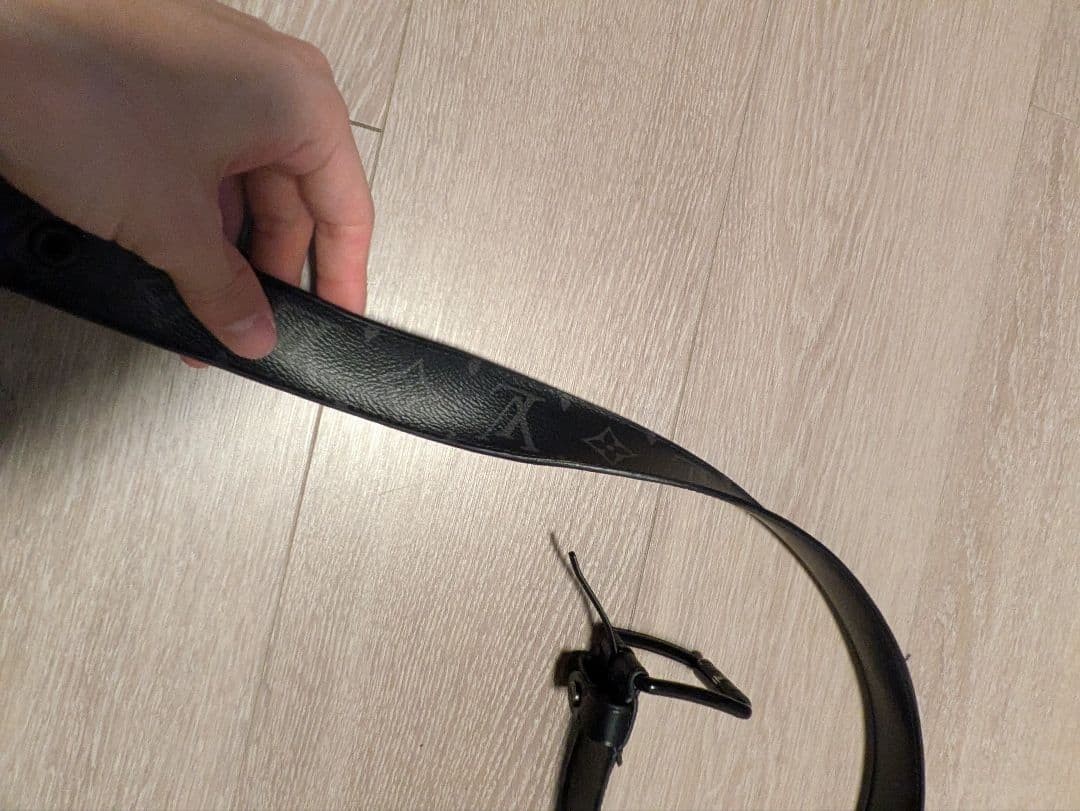 Louis Vuitton Pre-Owned Monogram Eclipse Suntulle Belt