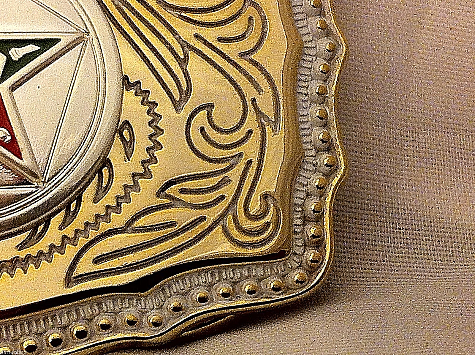 Order of the Eastern Star Belt Buckle Western Style New Design!!