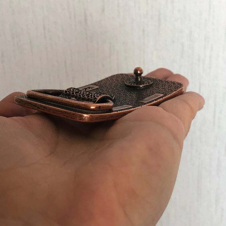 Muslim Amulet Talisman for Good Luck Symbol Buckle for Belt Arabic Belt Close