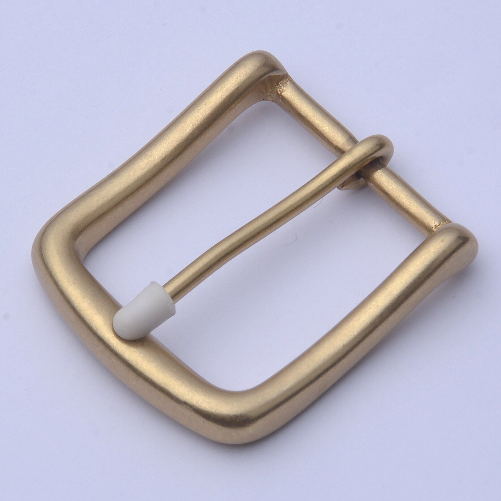 Solid Brass Belt Buckles 40mm Vintage Waistband Pin Buckle Belt Accessories 1pc