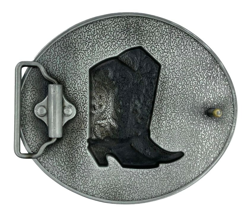 Big Western Cowboy Boots Spur Belt Buckle