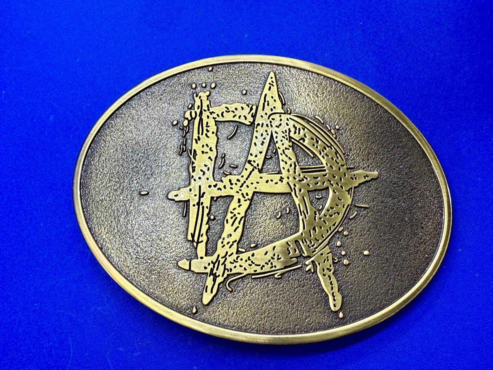 2016 WWE Wrestling Dean Ambros Lootcrate Exclusive Vintage Belt Buckle