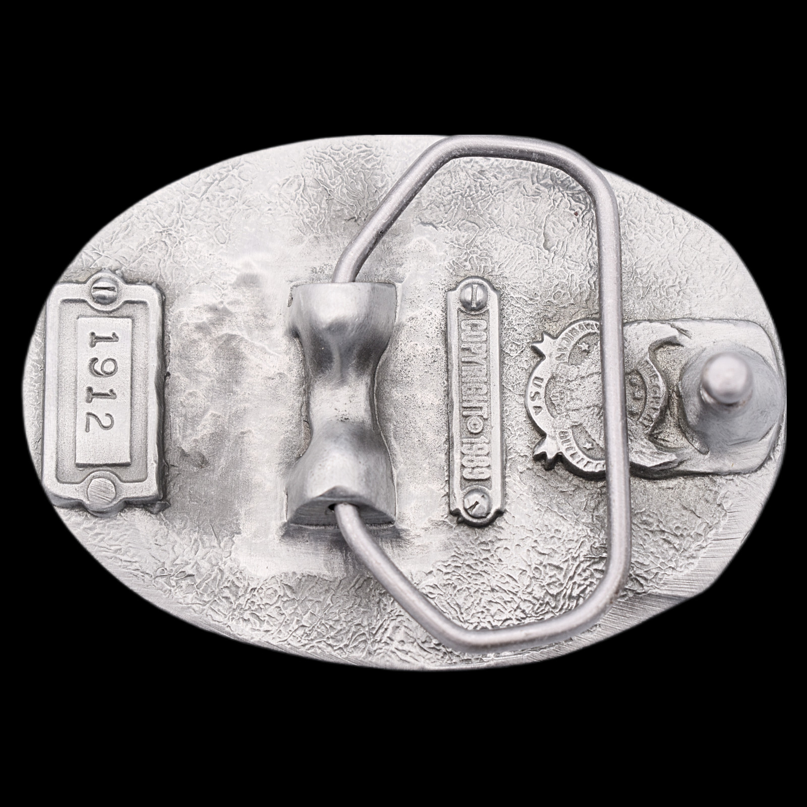 Vultures R. Crumb Artwork Patience My Ass… Belt Buckle