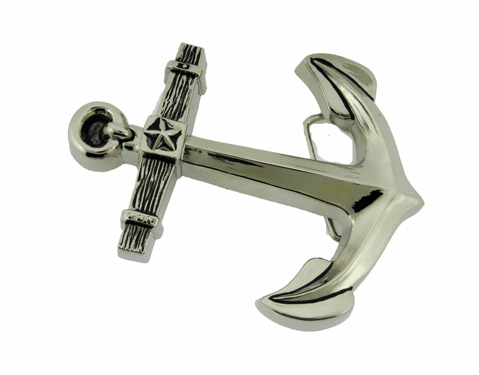 Anchor Belt Buckle Silver Metal Fashion Gothic Tattoo Halloween Party Costme New