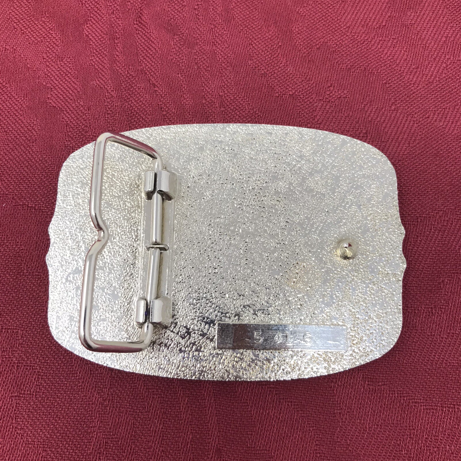 International Monetary Mint American Eagle Silver Plate & Gold Belt Buckle