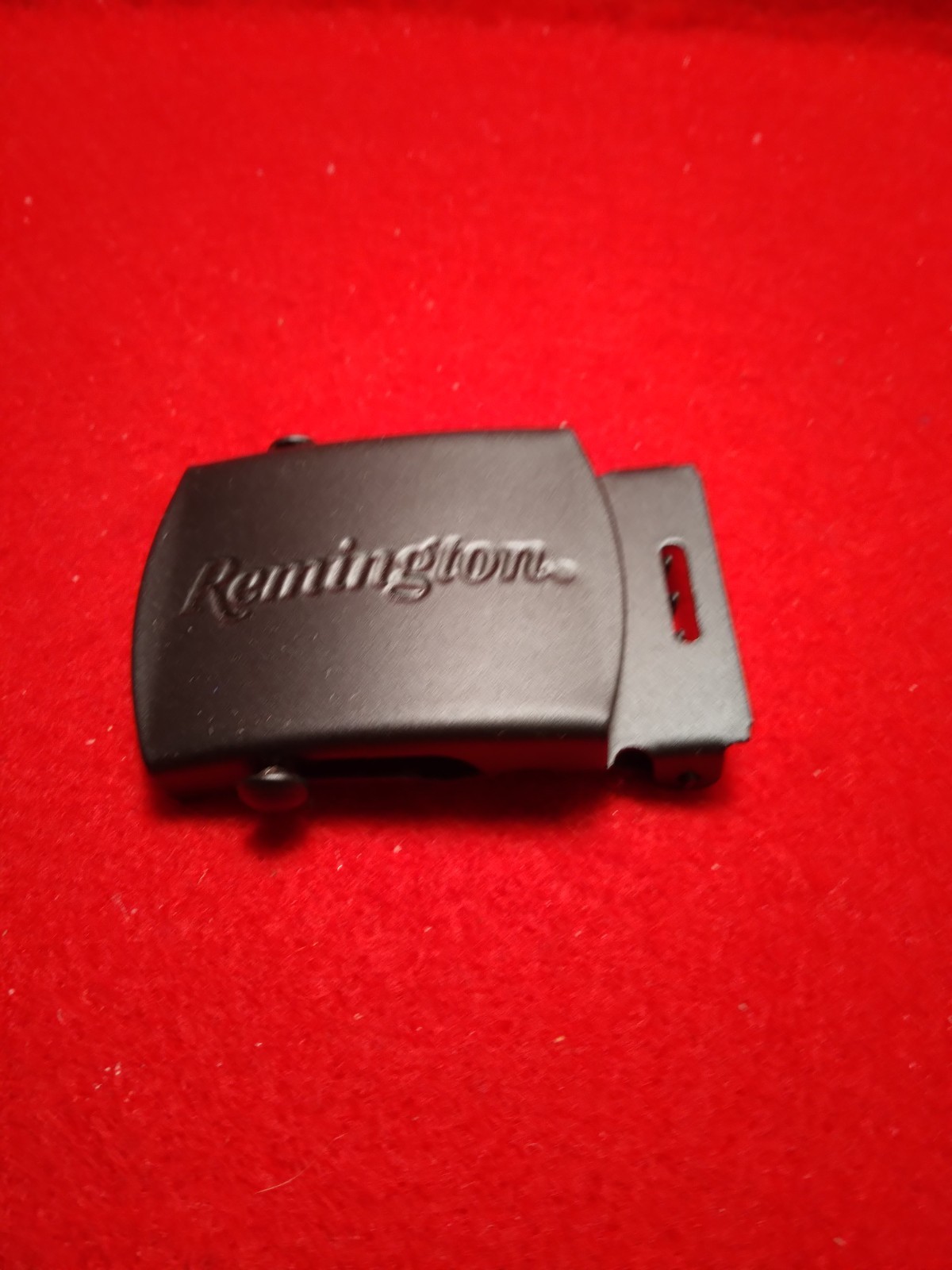 REMINGTON FIREARMS RIFLE GUN HUNTING SHOOTING MENS SCOUTS MILITARY BELT BUCKLE