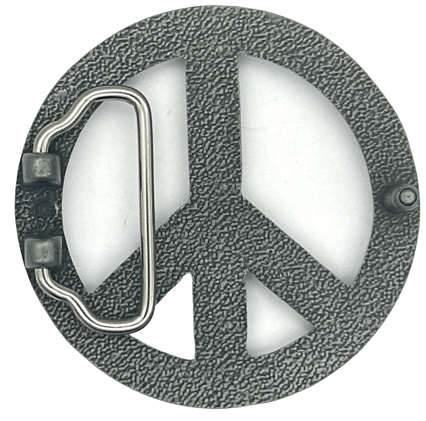 Peace Sign Belt Buckle New