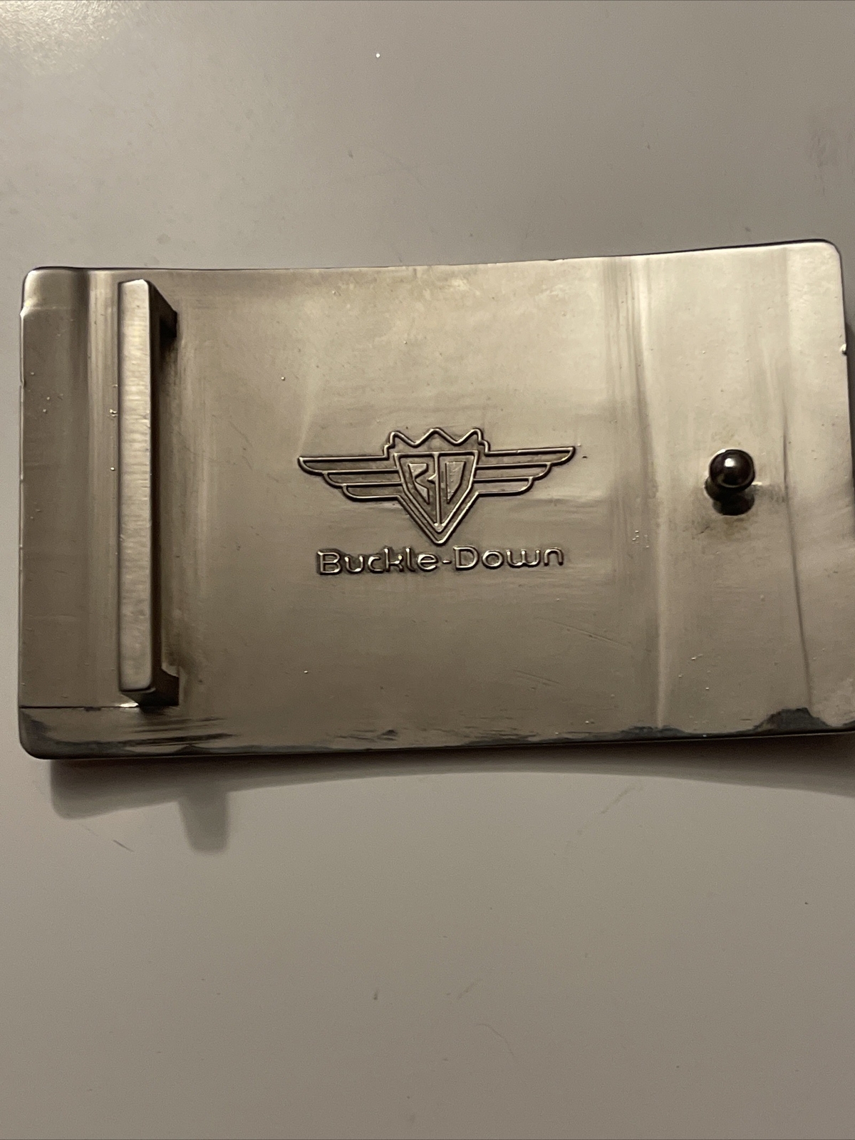 Mexican Flag Belt Buckle Vintage: New, Gear Condition, 4” By 2”, Great Details