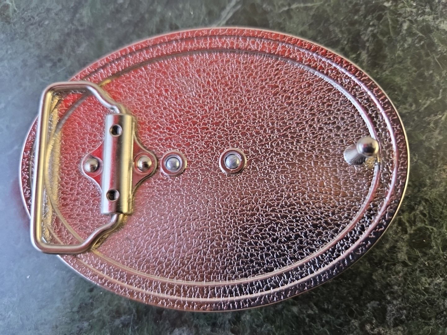 Vintage Western Longhorn Bull Cow Skull Belt Buckle – Silver Chrome Rodeo Cowboy