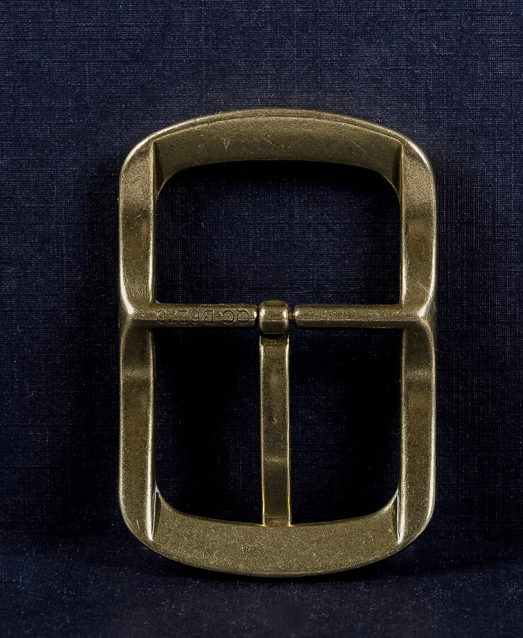 Antique Brass Classic Pin Buckle for Leather Belt Replacement Fit 40mm Strap