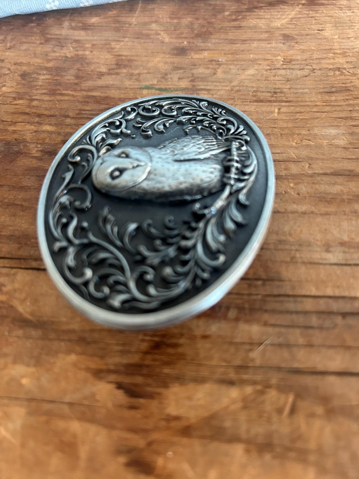Owl Western Belt Buckle Bird Lover Barn Owl Cowboy Rodeo Fashion Style