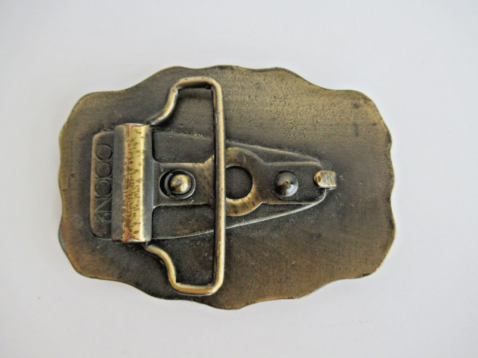Vintage Oden &lsquo; KEVIN &lsquo; Name Belt Buckle Bronze Tone Personalized USA
