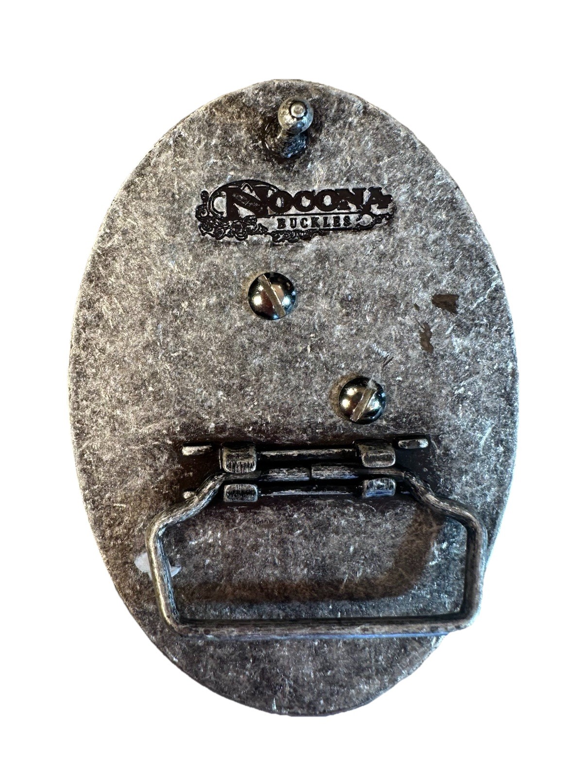 Nocona Mossy Oak/Deer Skull Belt Buckle Fits Belt Size 1.5&Prime; Sz 3.6&Prime;in X 2.5&Prime;in