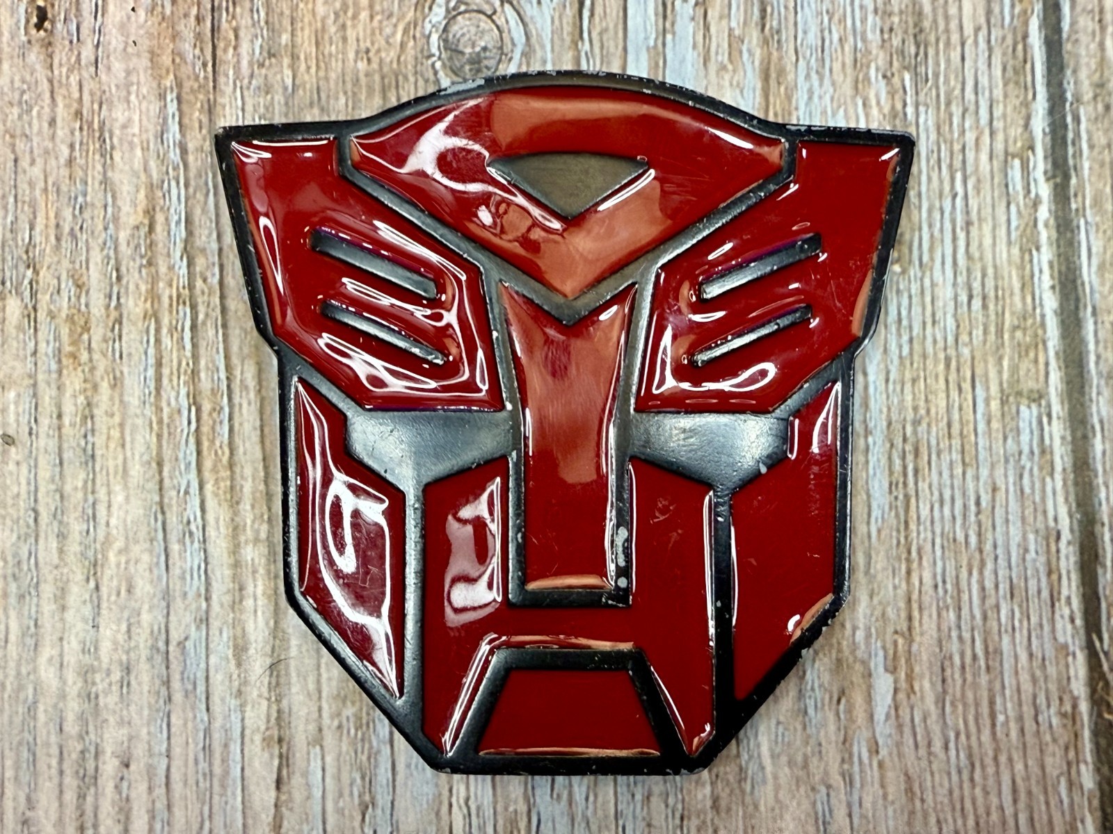 Transformers Autobots Cosplay Red Colored Movie Toy Promotional Belt Buckle