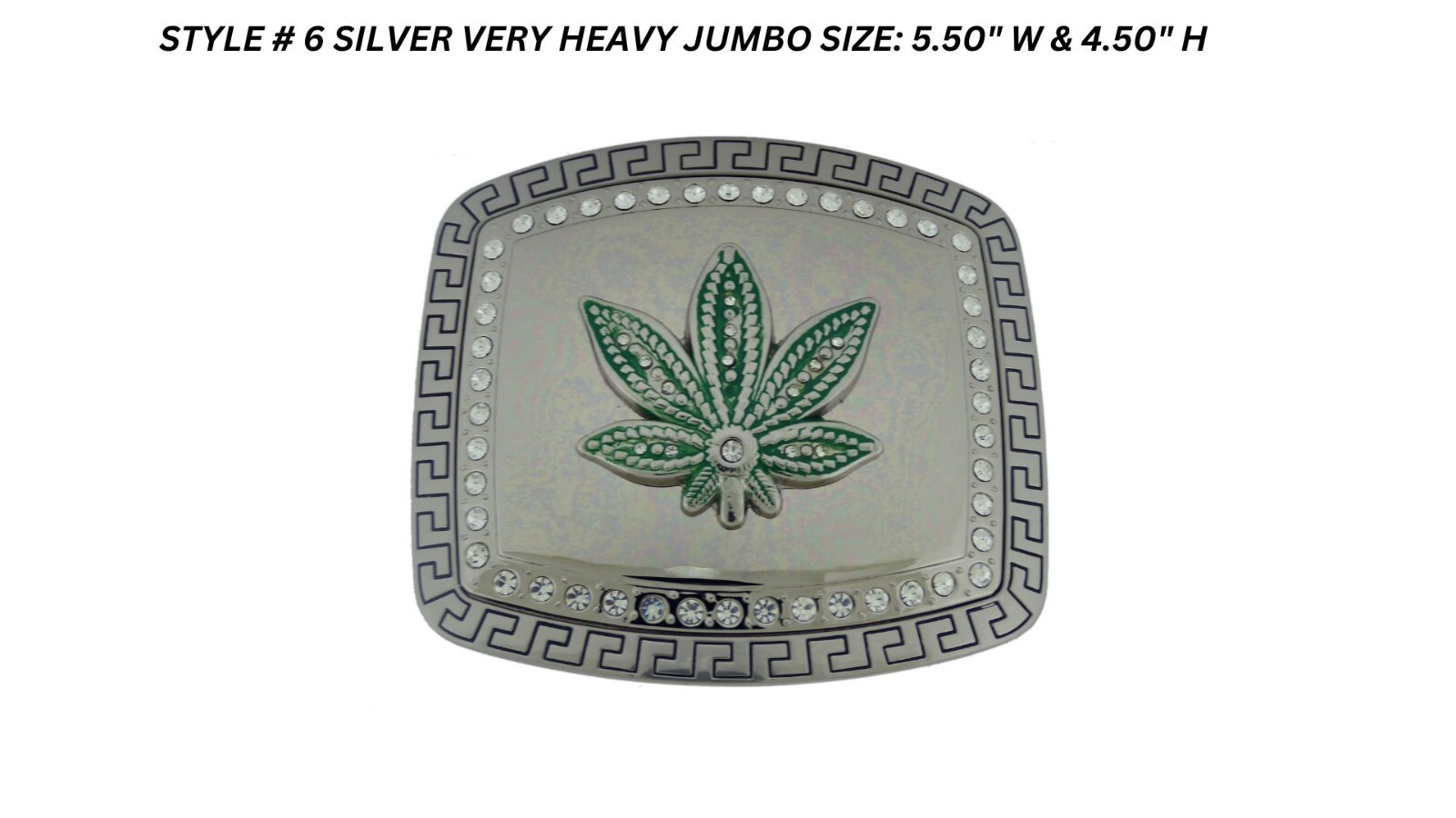 Reggae Rasta Belt Buckle Men Women Fashion Musician Silver Metal Lion of Judah