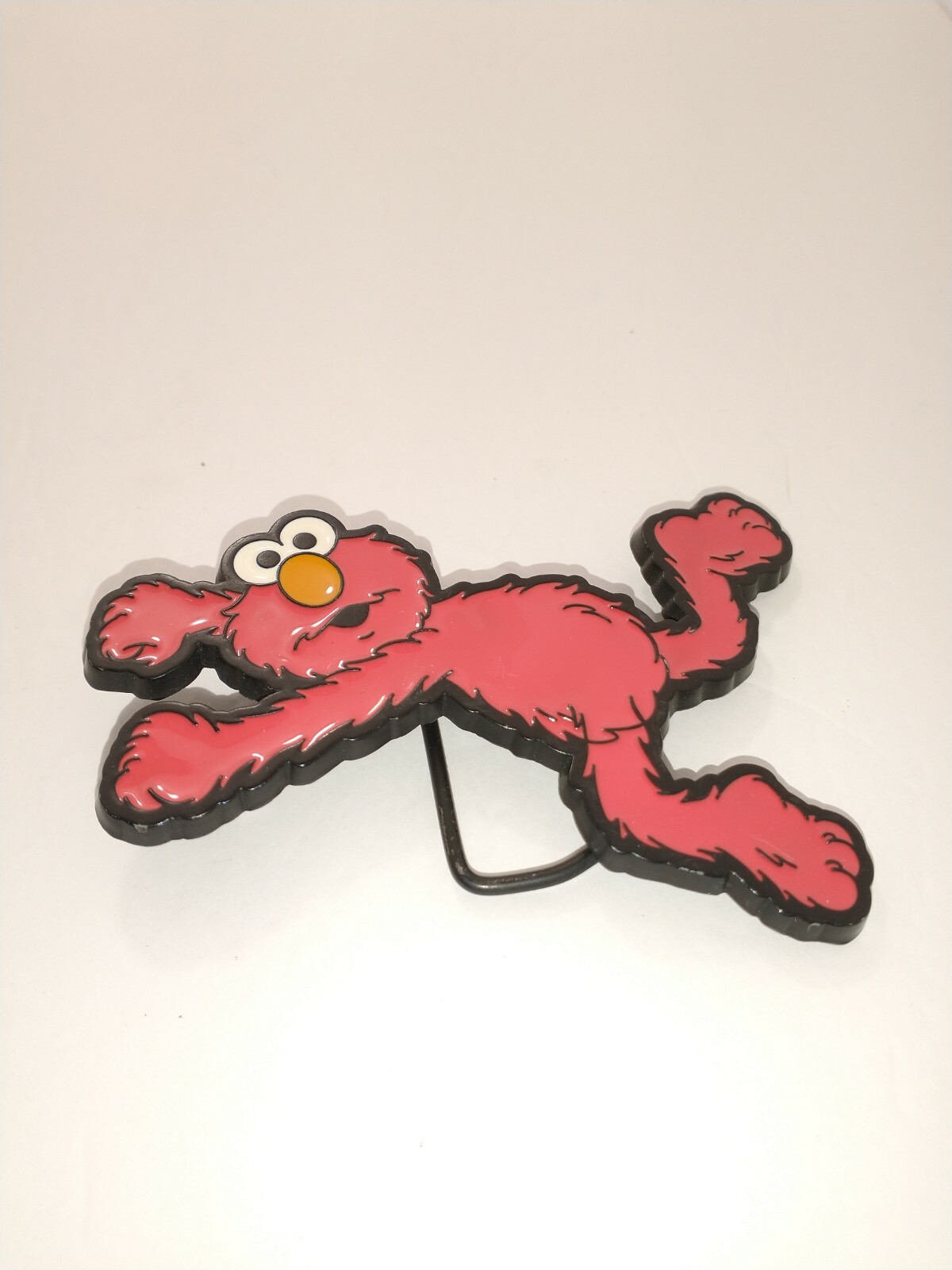 Unique 123 Sesame Street Red Elmo Fun Belt Buckle