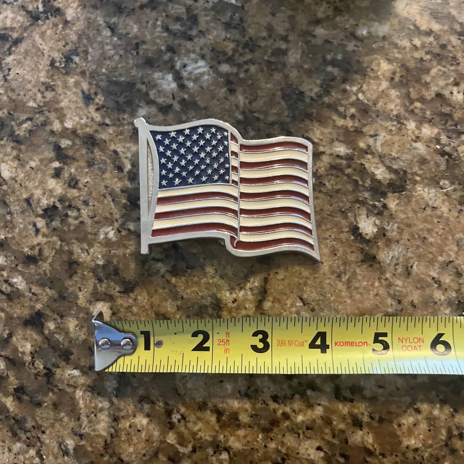 American US Flag Belt Buckle