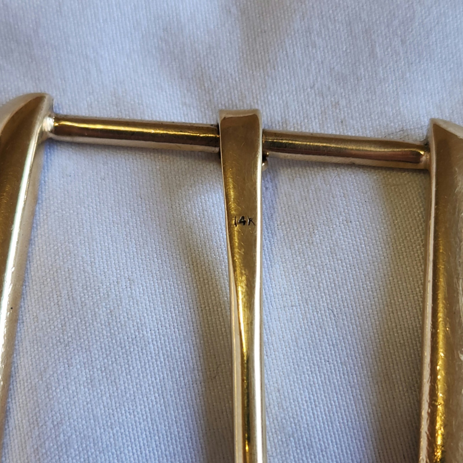 Douglas Magnus Santa Fe 14k Solid Gold 3-Piece Belt Buckle Set Size 34