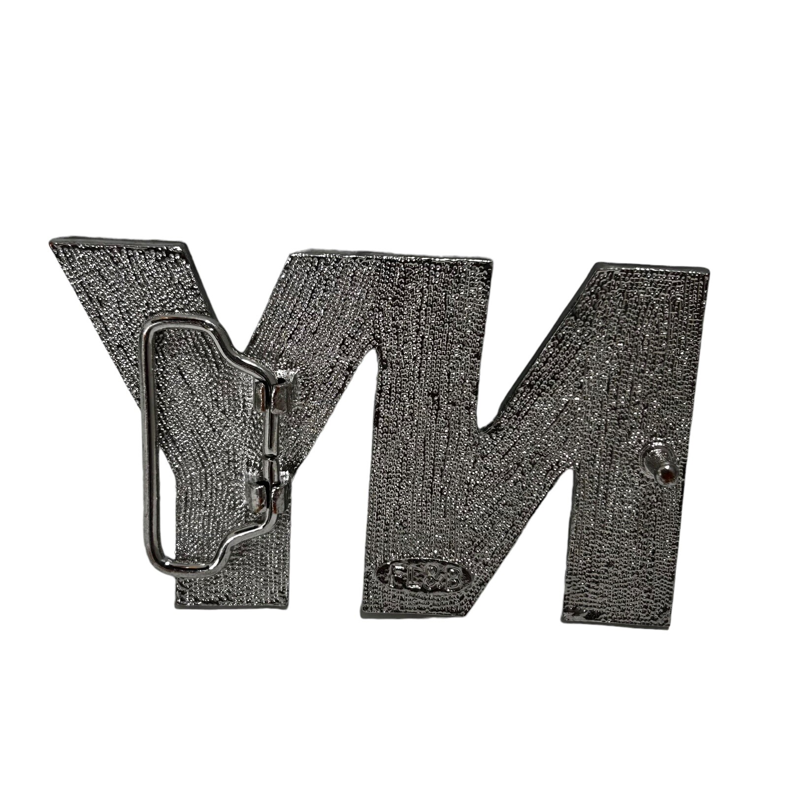 Y2K New York Bedazzled Rhinestone Crystal Belt Buckle Streetwear