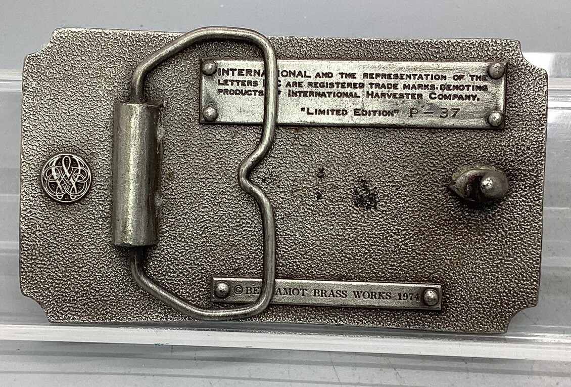 Vintage 1907-1909 International Auto Wagon Belt Buckle – Bergamot