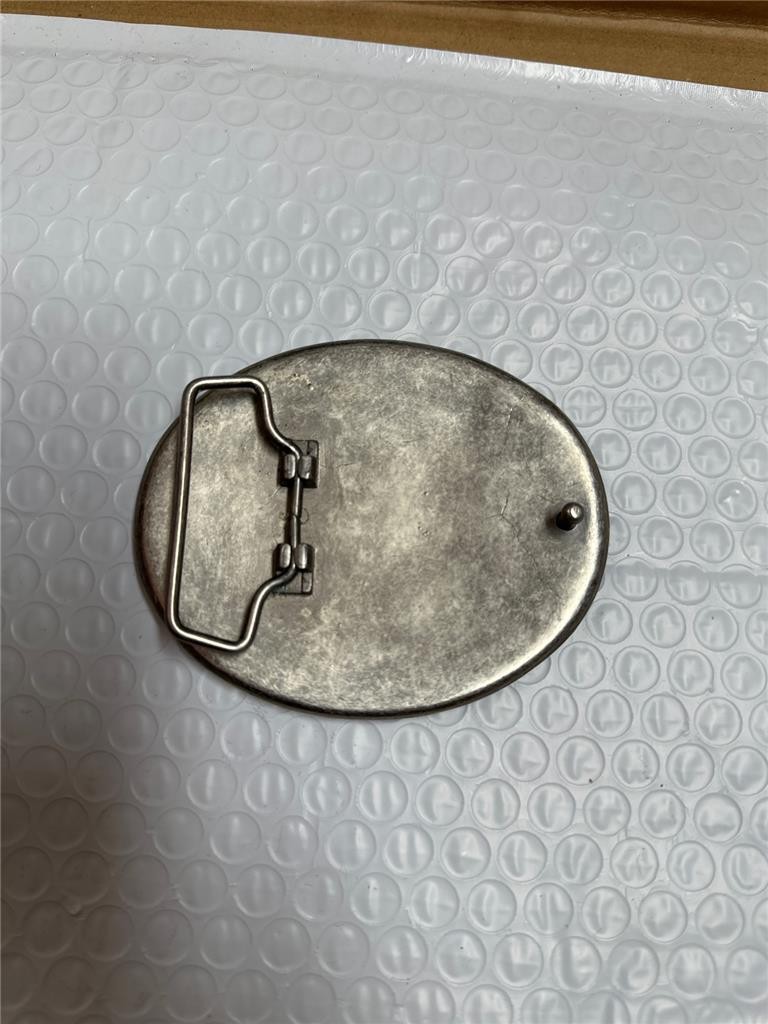 Vintage Lion Crest Belt Buckle