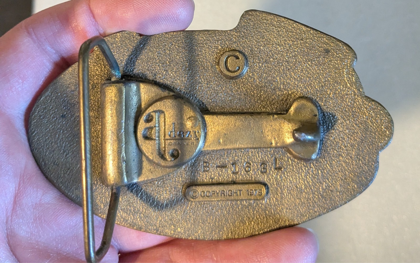 MOUNTAIN HIGH BELT BUCKLE
