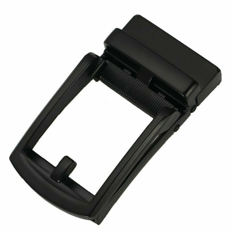Men&rsquo;s Automatic Slide Buckle Replacements Metal Ratchet Leather Belt Buckles